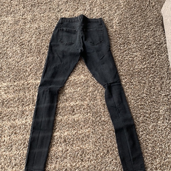 Black Ripped Jeans - Picture 2 of 2